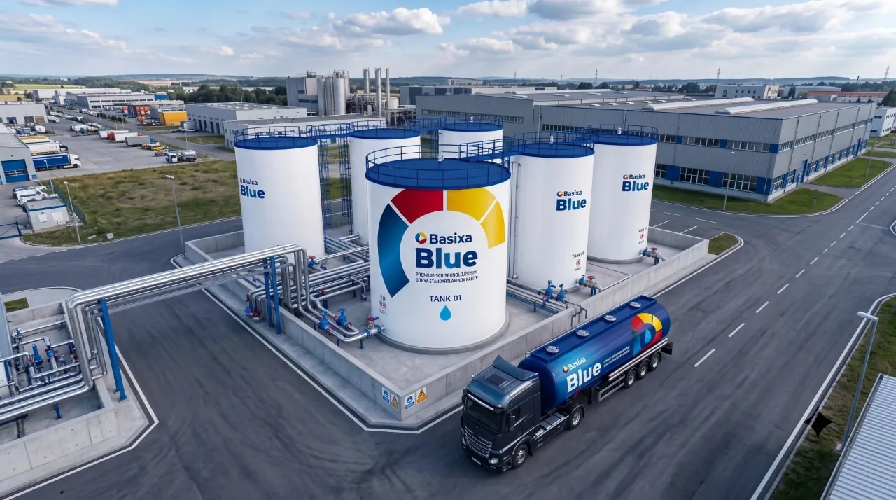 Basixa Blue depolama tankları ve sevkiyat aracı